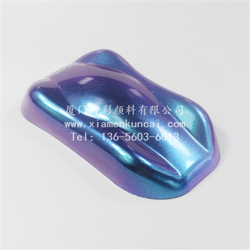 KC19819C 闪亮紫蓝绿
