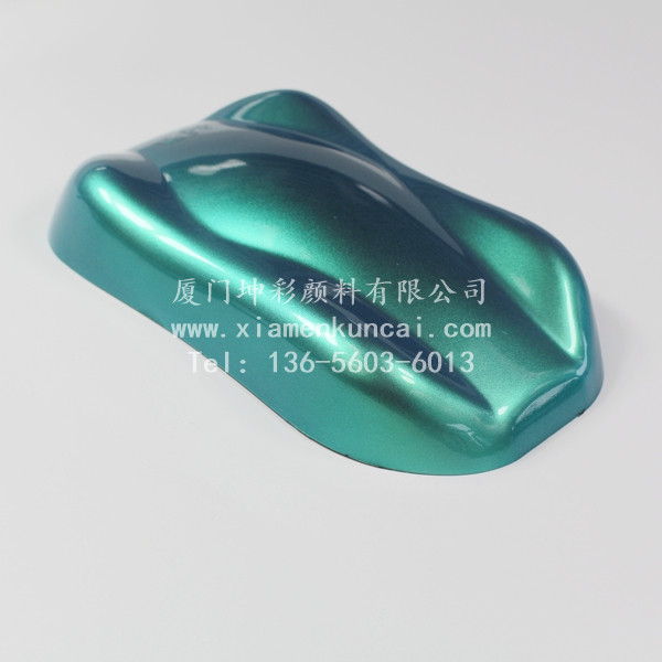 KC830-R7 三维超强干涉细缎松绿色