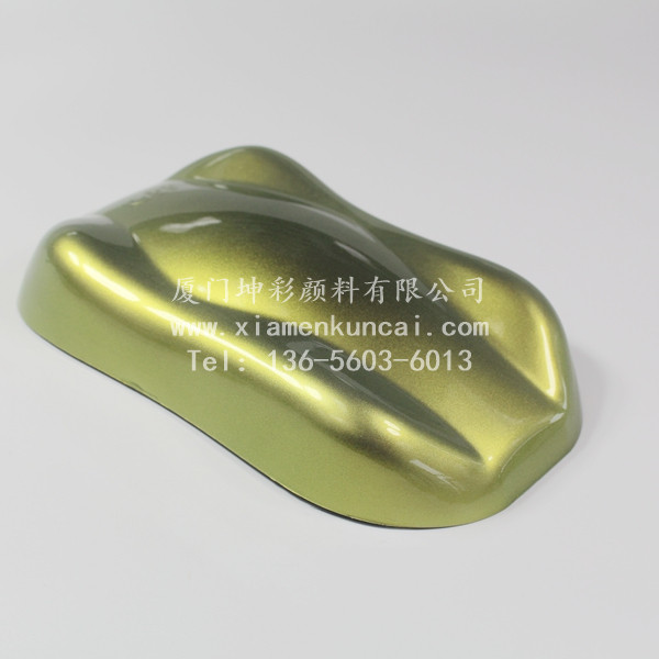 KC830-R1 三维超强干涉细缎金色