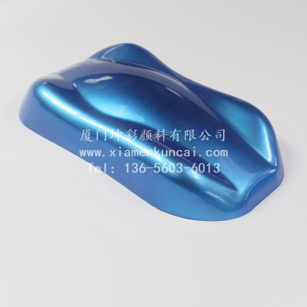 KC830-R6 三维超强干涉细缎蓝色