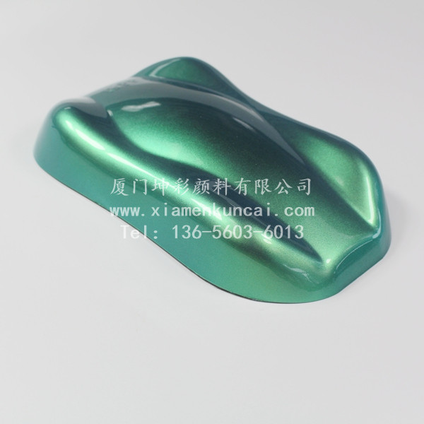 KC830-R8 三维超强干涉细缎绿色