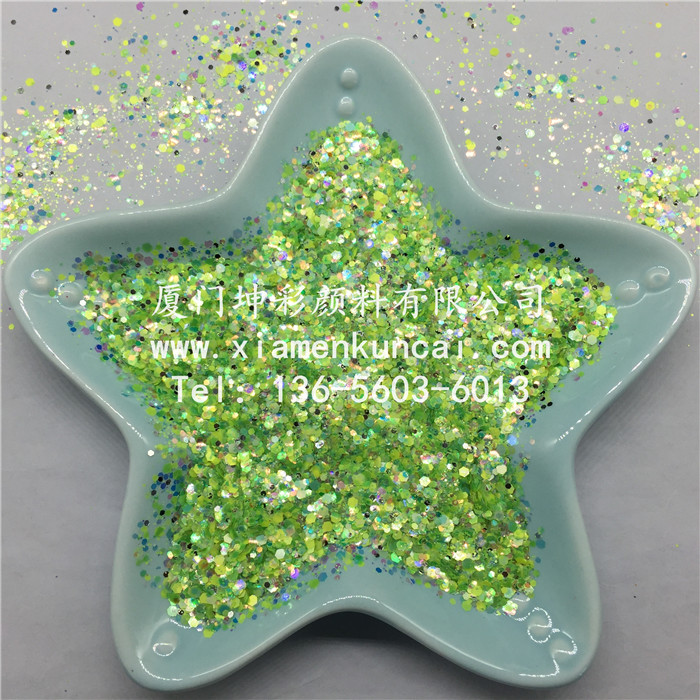 GH9530DD 水彩钻石黄绿