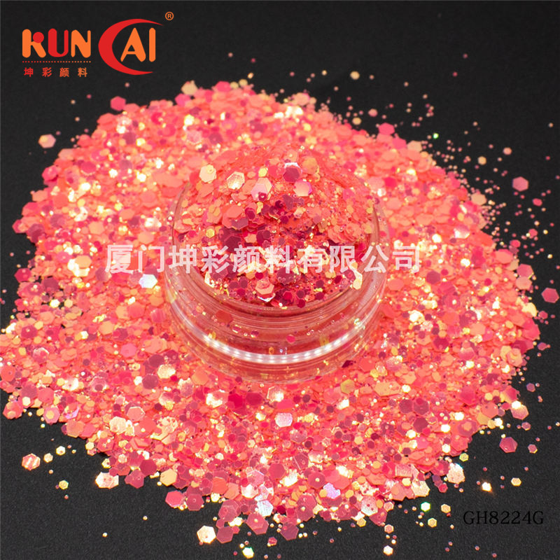 GH8224G  金彩桔红